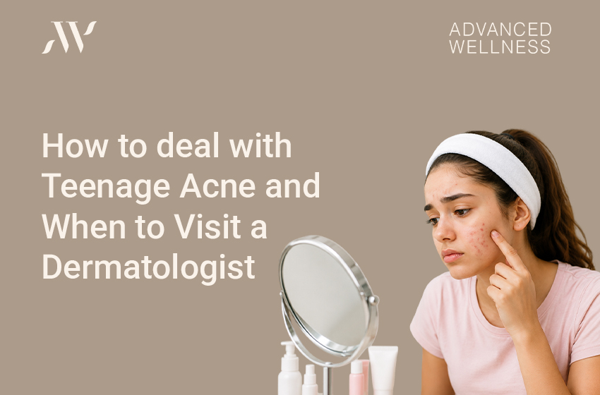 How to deal with Teenage Acne and When to Visit a Dermatologist