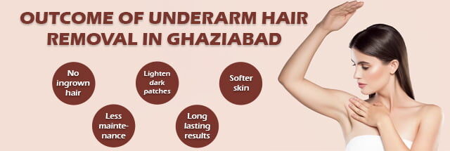Outcome Of Underarm Hair Removal In Ghaziabad